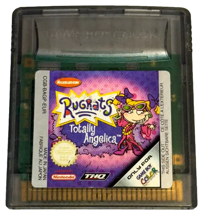 Rugrats Totally Angelica Nintendo Gameboy Color Cartridge (Preowned) 1