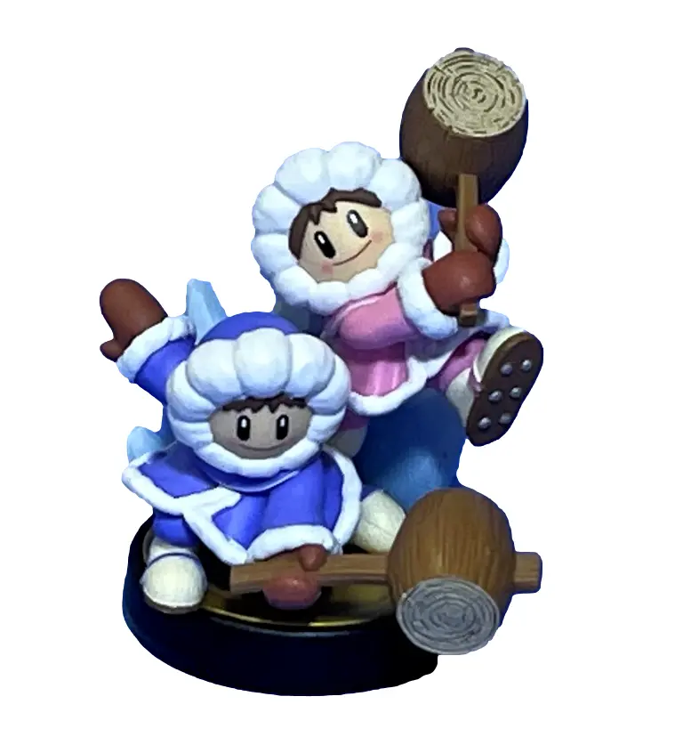 Super Smash Bros Collection N0.68 Ice Climbers Nintendo Amiibo Loose (Preowned) 1