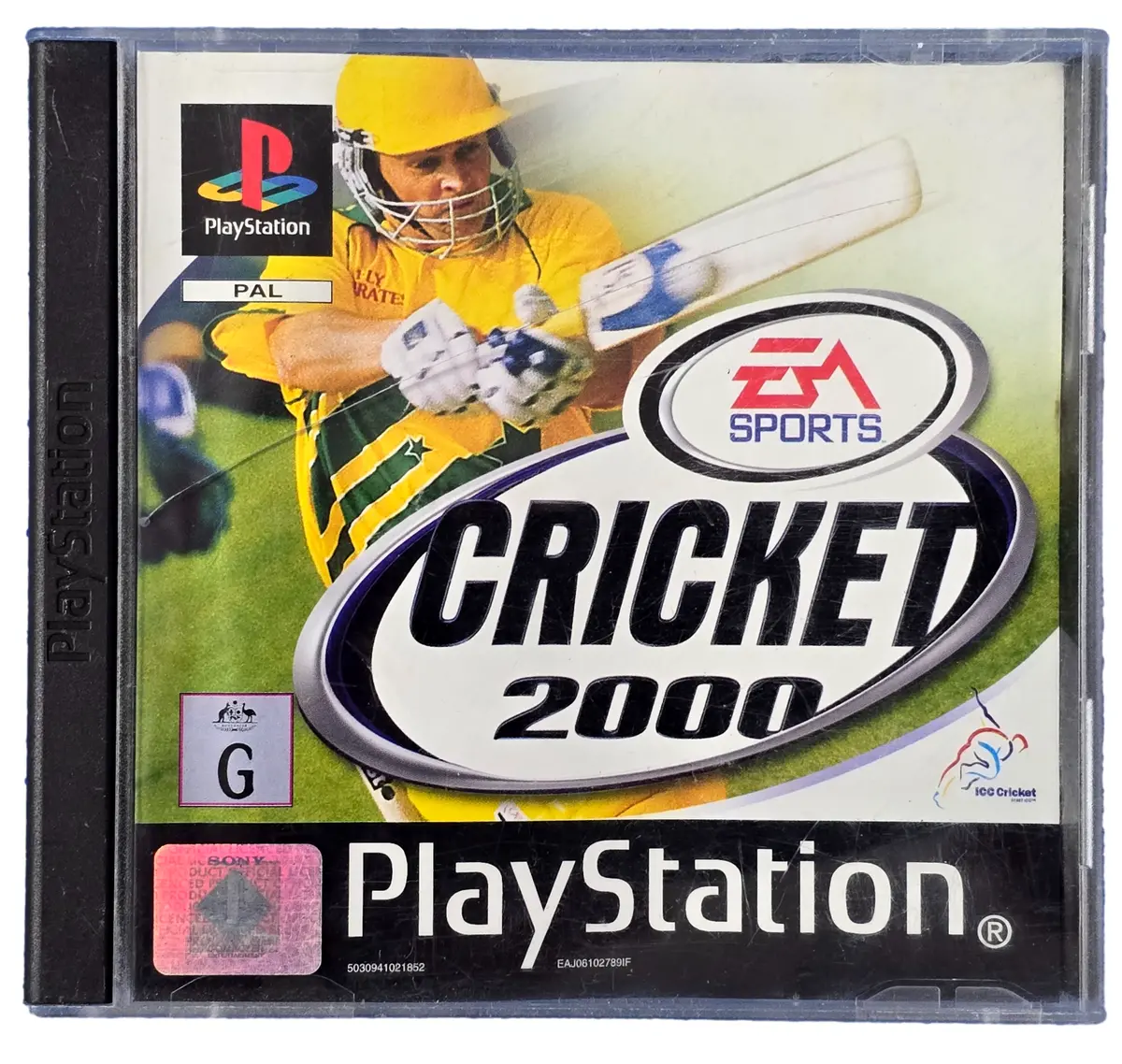Cricket 2000 Pal Ps1 Ps2 Ps3 *No Manual* Playstation (Preowned) 1