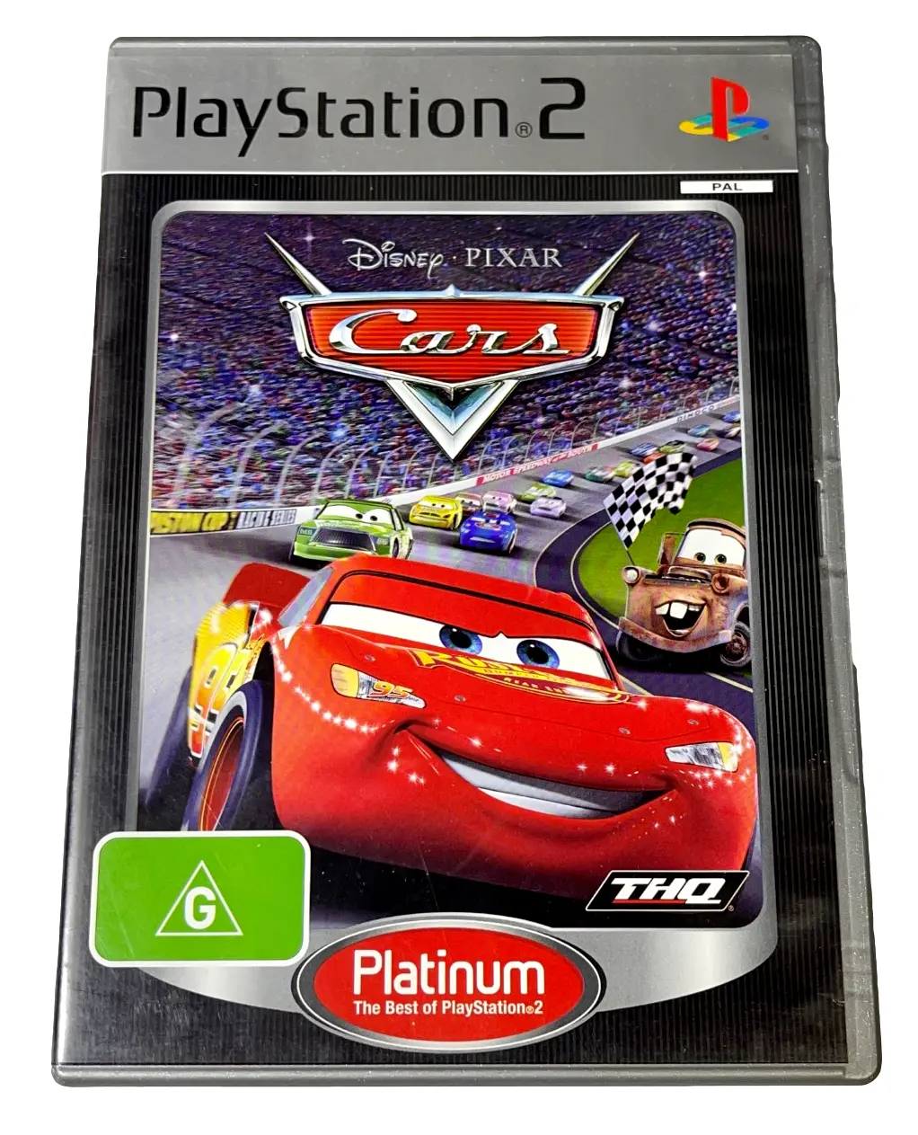 Disney Pixar Cars Ps2 (Platinum) Pal *Complete* (Preowned) 1