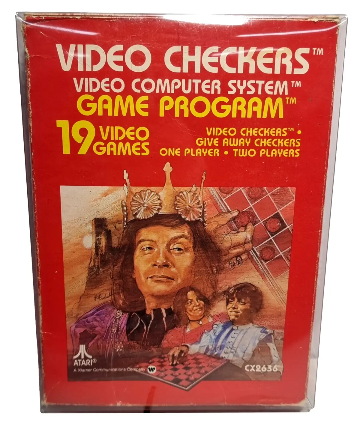 Video Checkers Atari 2600 *Complete* (Preowned) 1