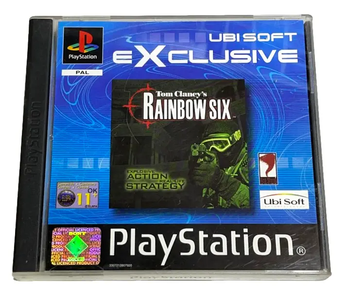 Tom Clancy's Rainbow Six Ps1 Ps2 Ps3 Pal *Complete* (Preowned) 1