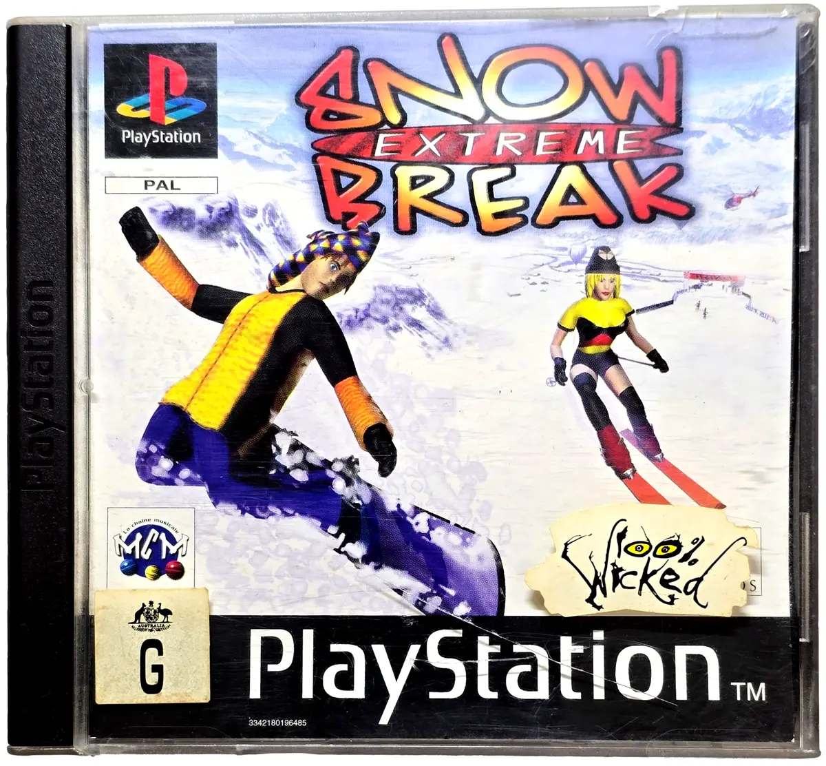 Extreme Snow Break Ps1 Ps2 Ps3 Pal *Complete* Playstation (Preowned) 1