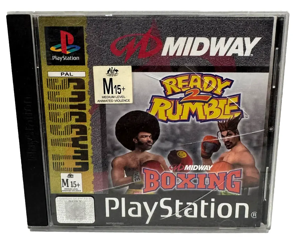 Ready 2 Rumble Boxing Ps1 Ps2 Ps3 Pal *Complete* (Preowned) 1