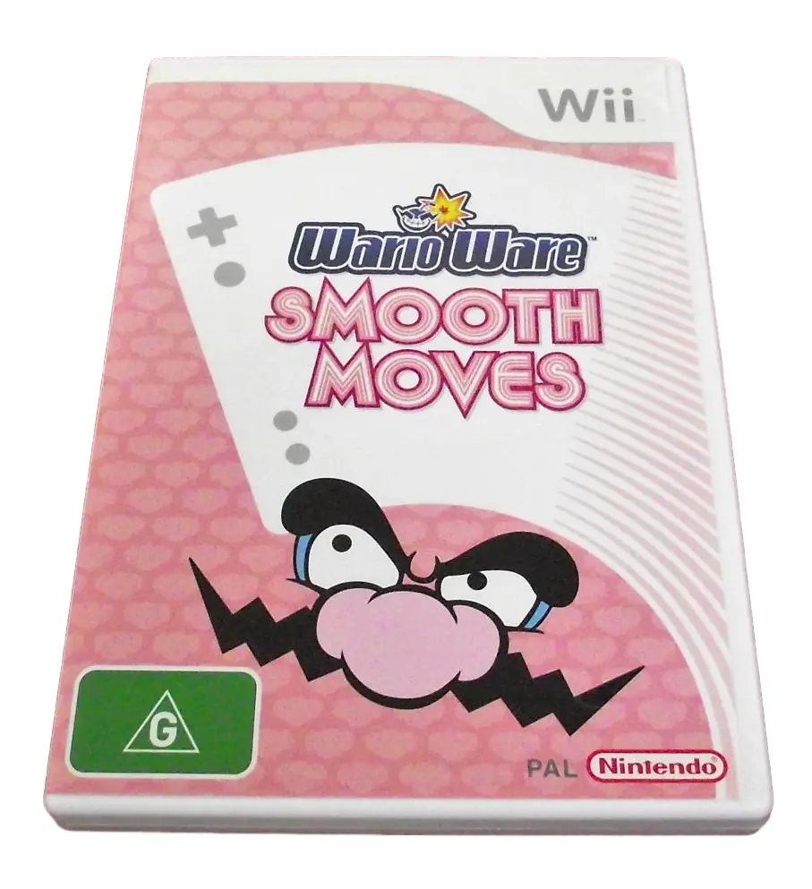 Wario Ware Smooth Moves Nintendo Wii Pal *No Manual* (Preowned) 1