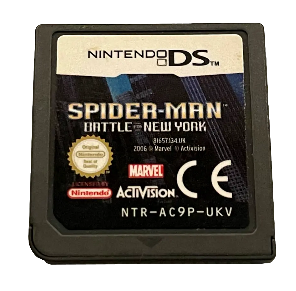 Spider-Man Battle For New York Nintendo Ds 2Ds 3Ds *Cartridge Only* (Pre-Owned) 1