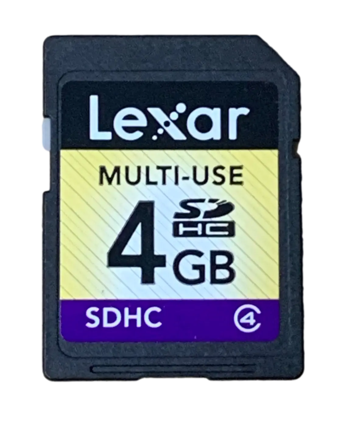 Genuine Lexar 4Gb Sdhc Secure Digital Memory Card Sd Nintendo 3Ds (Preowned) 1