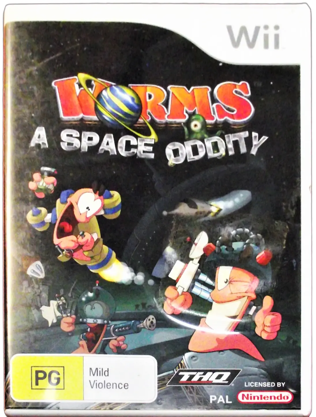 Worms: A Space Oddity Nintendo Wii Pal *Complete* (Preowned) 1