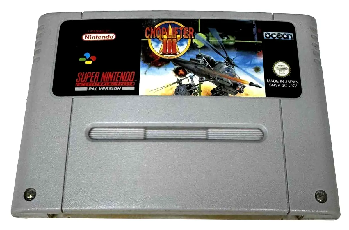 Choplifter Iii Super Nintendo Snes Pal (Preowned) 1