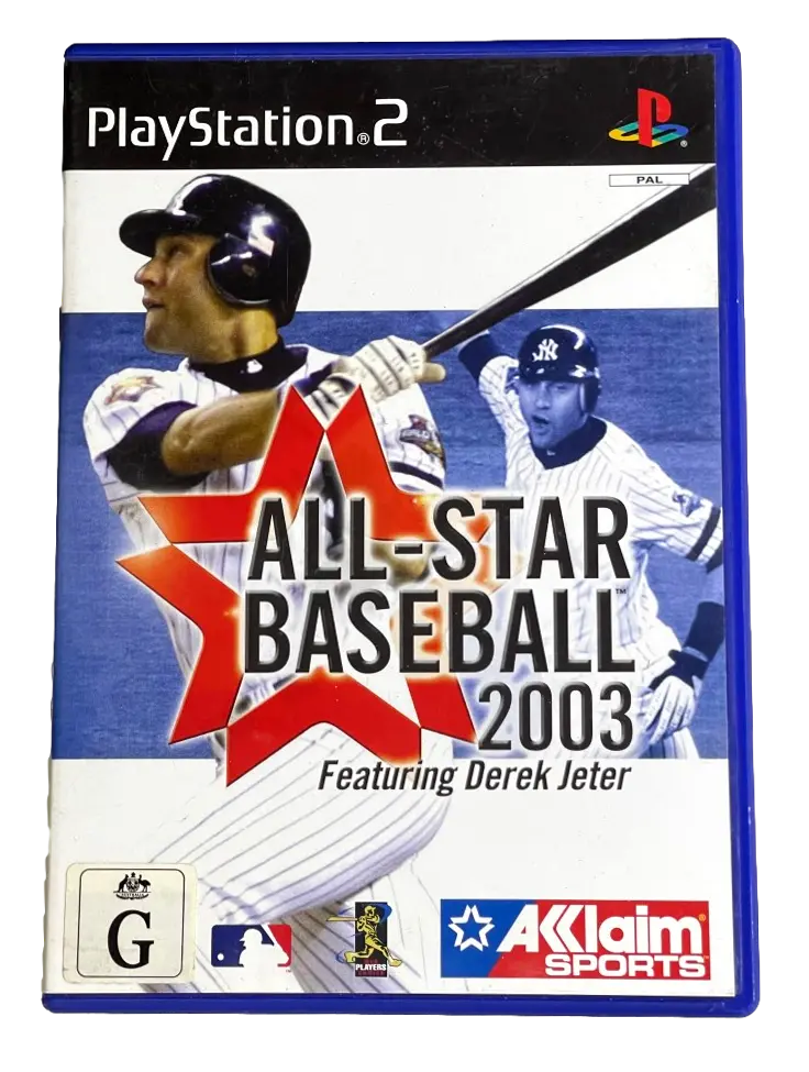 All-Star Baseball 2003 Ps2 Pal *No Manual* (Preowned) 1