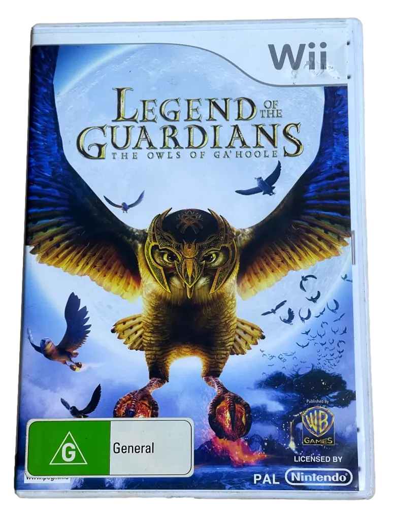Legend Of The Guardians The Owl Of Ga'hoole Nintendo Wii Pal *Complete* (Pre-Owned) 1