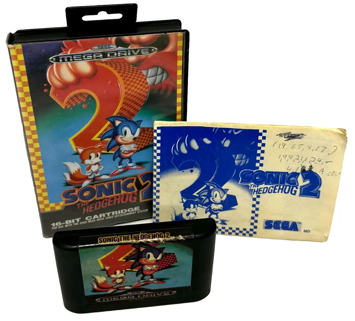 Sonic The Hedgehog 2 Sega Mega Drive *Complete* #2 (Preowned) 1
