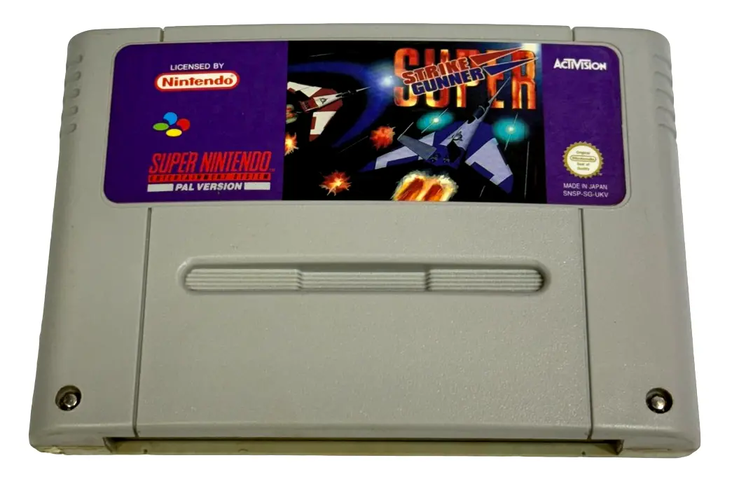 Super Strike Gunner Super Nintendo Snes Pal (Preowned) 1