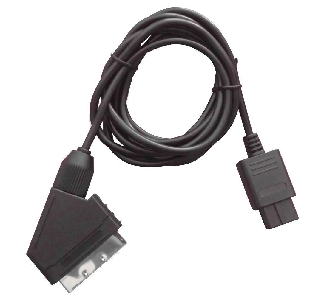 Gwp Replacement Rgb Scart Cable For Snes/Gamecube /Nintendo 64 N64 Pal 1
