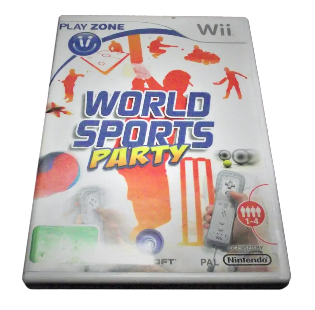 World Sports Party Nintendo Wii Pal *Complete* (Preowned) 1
