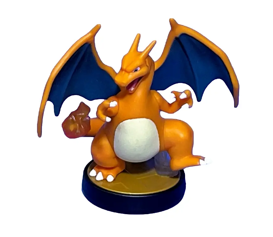 Super Smash Bros Collection N0.33 Charizard Nintendo Amiibo Loose (Preowned) 1