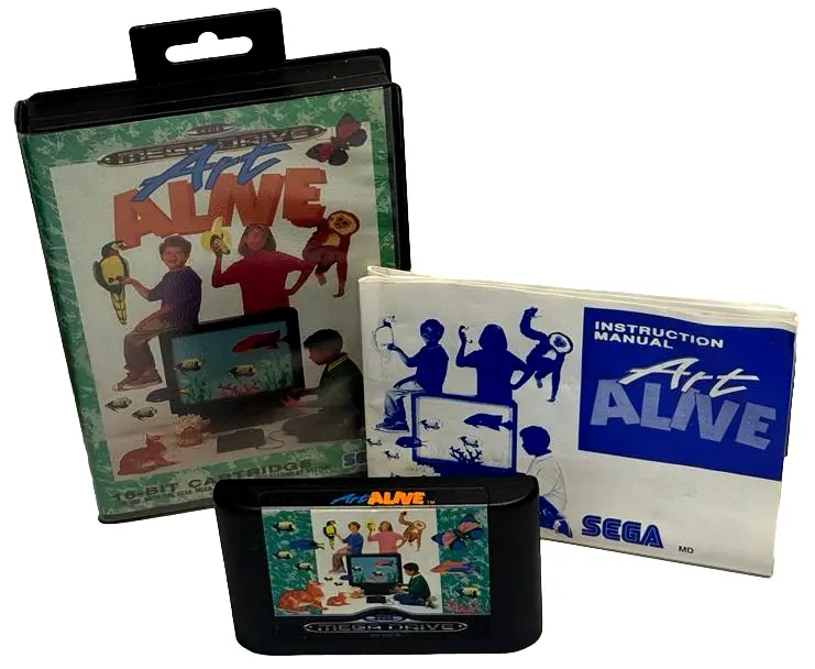 Art Alive Sega Mega Drive Pal *Complete* (Preowned) 1