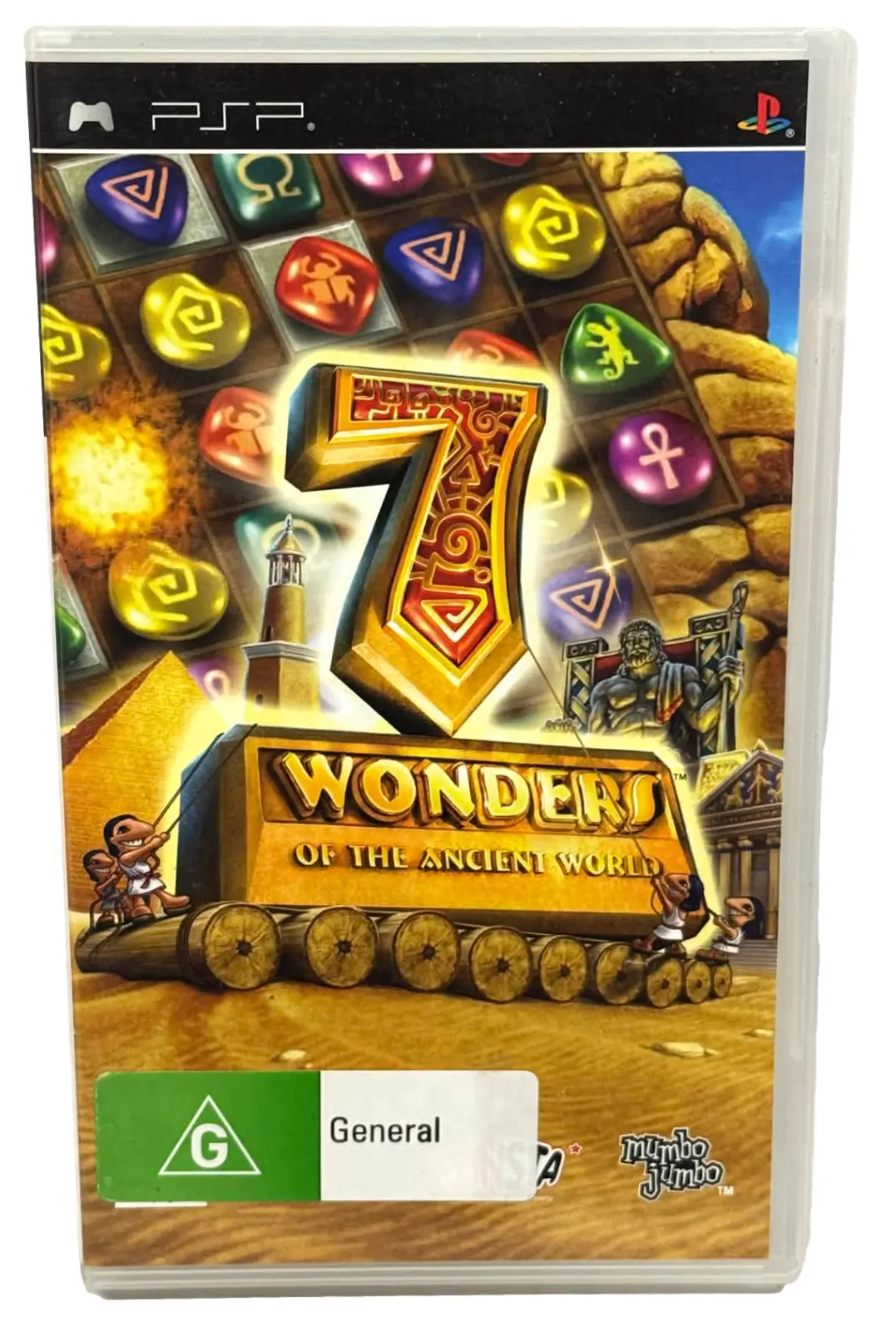 7 Wonders Of The Ancient World Sony Psp Game (Preowned) 1