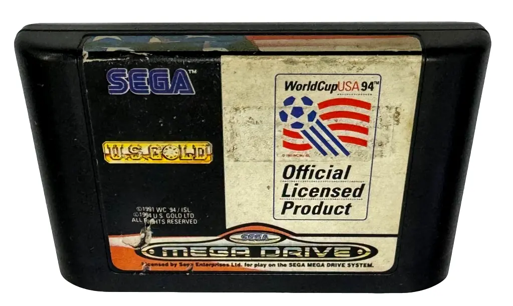 World Cup Usa 94 Sega Mega Drive *Cartridge Only* (Damaged) (Preowned) 1