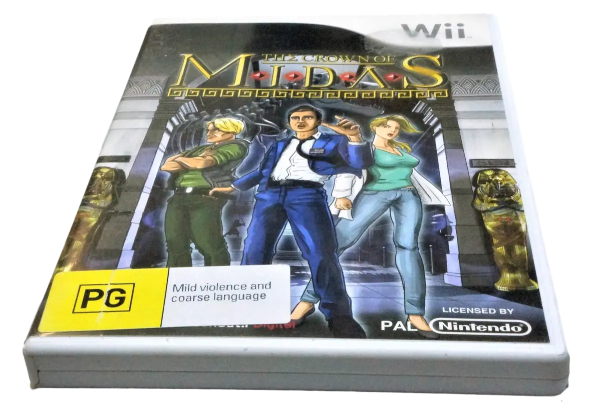 The Crown Of Midas Nintendo Wii Pal *Complete* 1