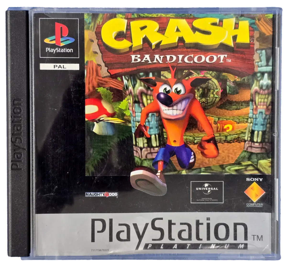Crash Bandicoot (Platinum) Ps1 Ps2 Ps3 Pal *Complete* Playstation#2 (Preowned) 1