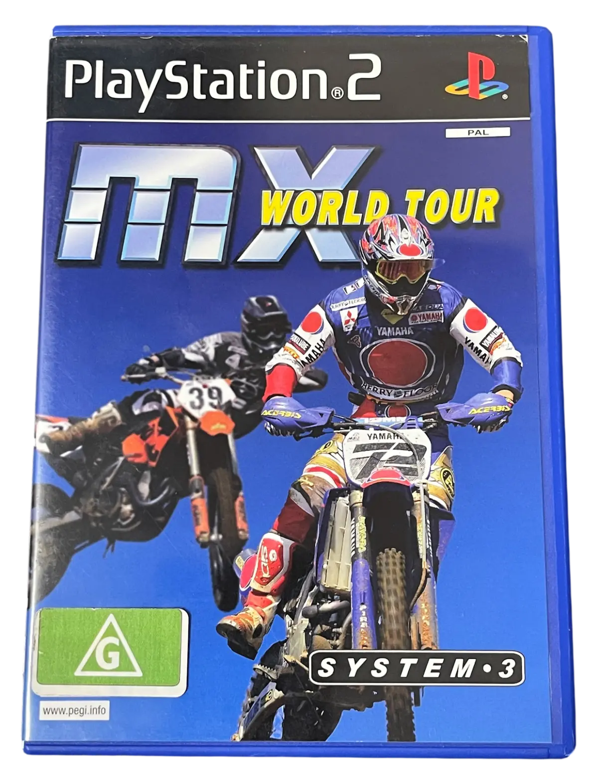 Mx World Tour Ps2 Pal *No Manual* Dirt Bikes (Preowned) 1
