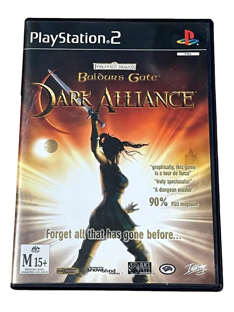 Baldur's Gate Dark Alliance Ps2 Pal *Complete* (Preowned) 1