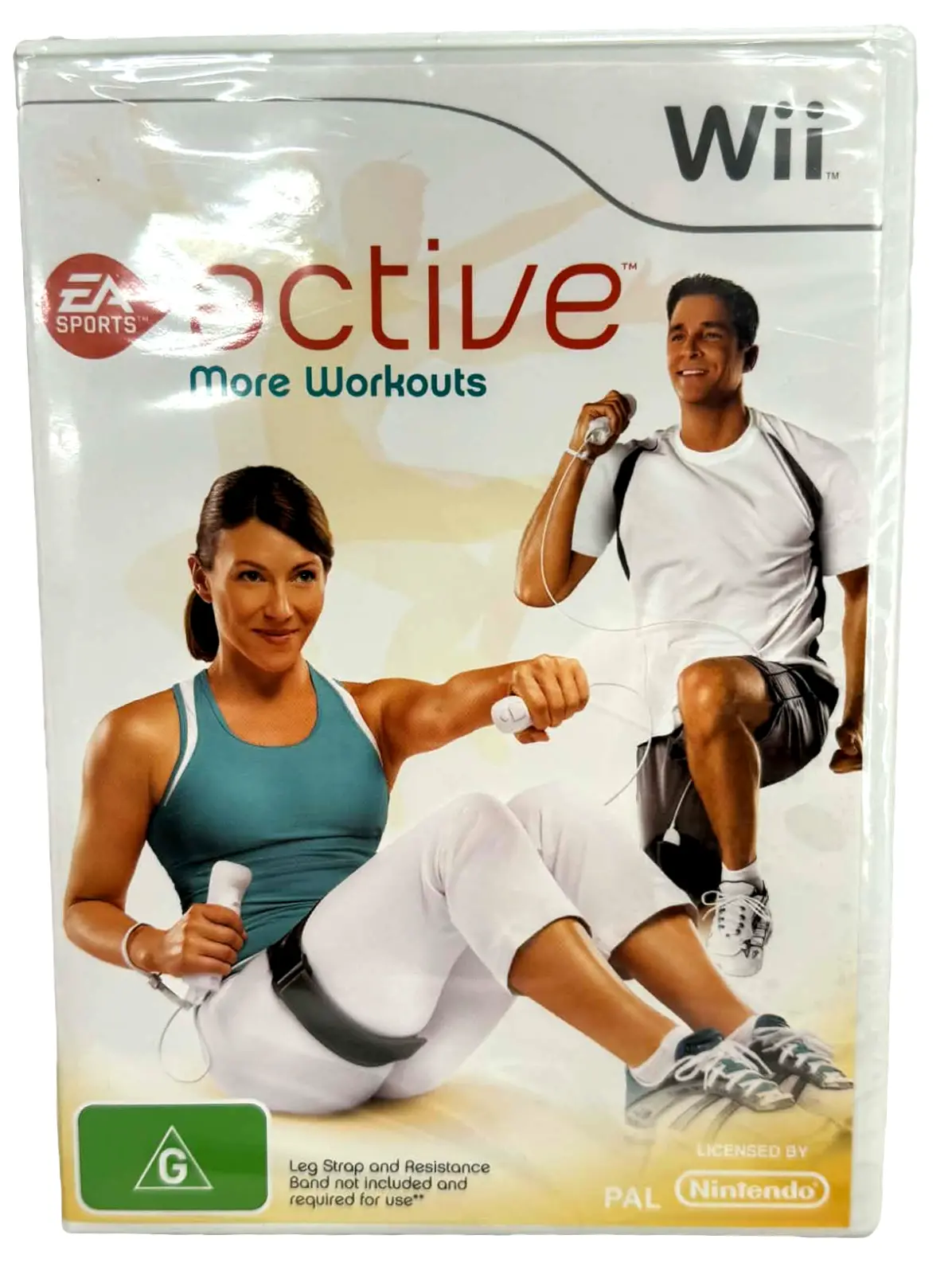 Active More Workouts Nintendo Wii Pal *Sealed* 1