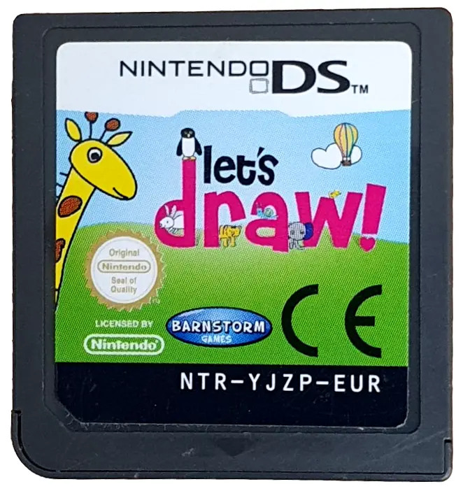 Let's Draw Ds 2Ds 3Ds Game *Cartridge Only* (Pre-Owned) 1