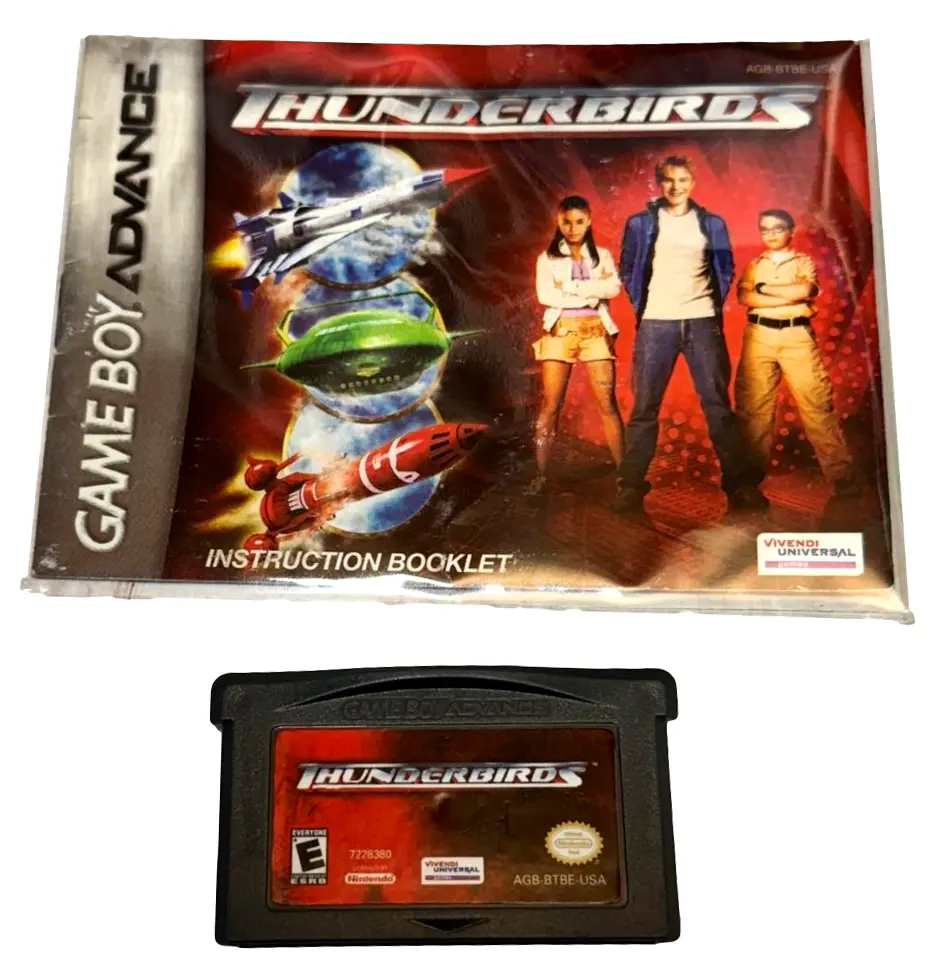 Thunderbirds Nintendo Gba *Manual Included* (Preowned) 1
