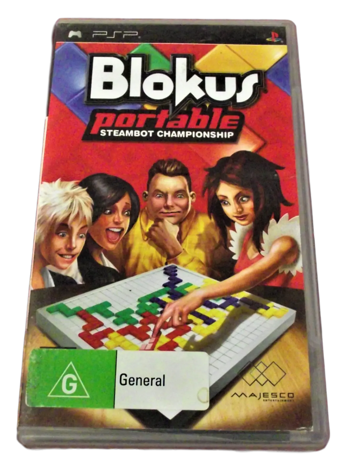 Blokus Portable: Steambot Championship Sony Psp Game (Pre-Owned) 1