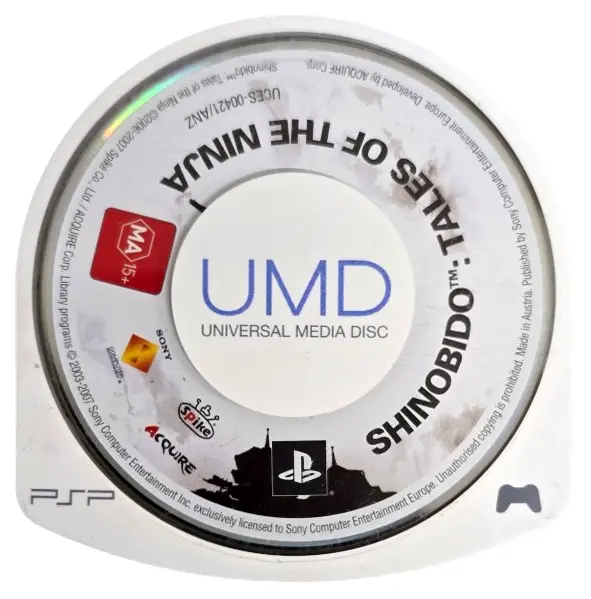 Shinobido Tales Of The Ninja Sony Psp Game Disc Only (Preowned) 1