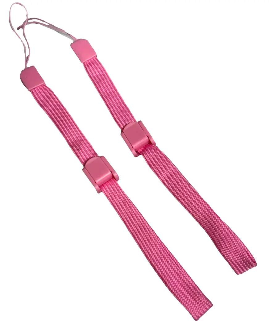 2 X Replacement Nintendo Wii Wristband Lanyard Strap Wii U Pink 1