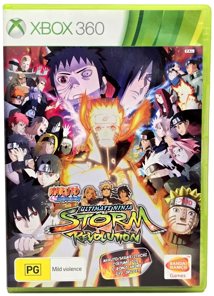 Naruto Shippuden Ultimate Ninja Storm Revolution Xbox 360 Pal (Preowned) 1