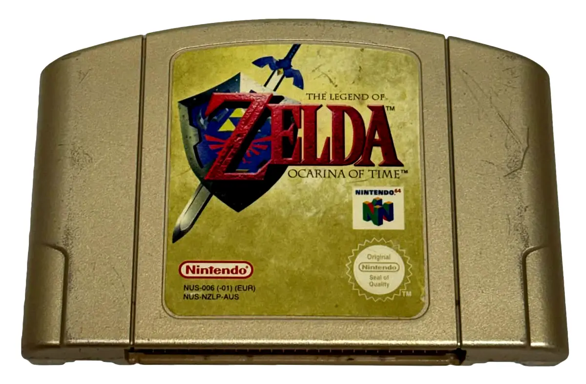 The Legend Of Zelda Ocarina Of Time Nintendo 64 N64 Pal New Save Battery (Preowned) 1