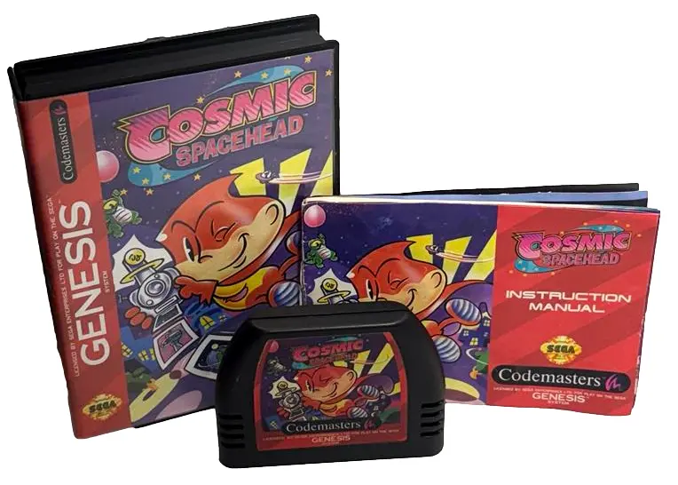 Cosmic Spacehead Sega Genesis / Mega Drive *Complete* Region Free #1 (Preowned) 1
