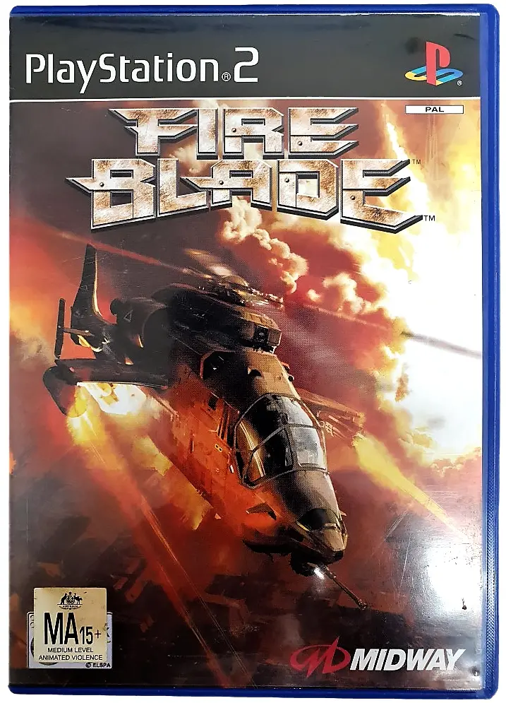 Fireblade Ps2 Pal *Complete* Playstation (Preowned) 1