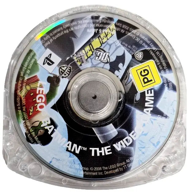 Lego Batman The Video Game Sony Psp Game Disc Only (Preowned) 1