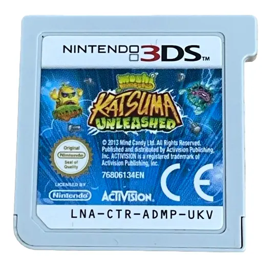 Moshi Katsuma Unleashed Nintendo 3Ds 2Ds (Cartridge Only) (Preowned) 1