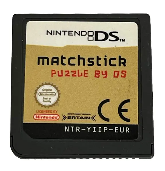 Matchstick Puzzle Nintendo Ds 2Ds 3Ds Game *Cartridge Only* (Preowned) 1