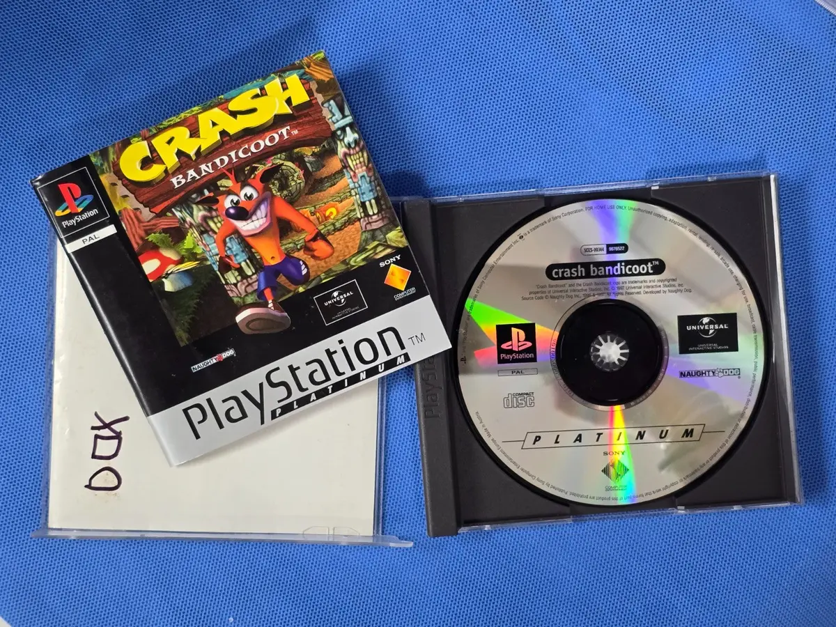 Crash Bandicoot (Platinum) Ps1 Ps2 Ps3 Pal *Complete* Playstation#2 (Preowned) 2