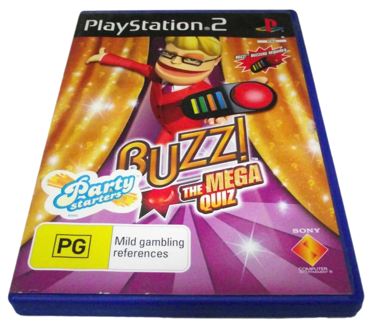 Buzz Ps2 Playstation 2 Ultimate Selection Pal Games Buzz Junior (Preowned) 3