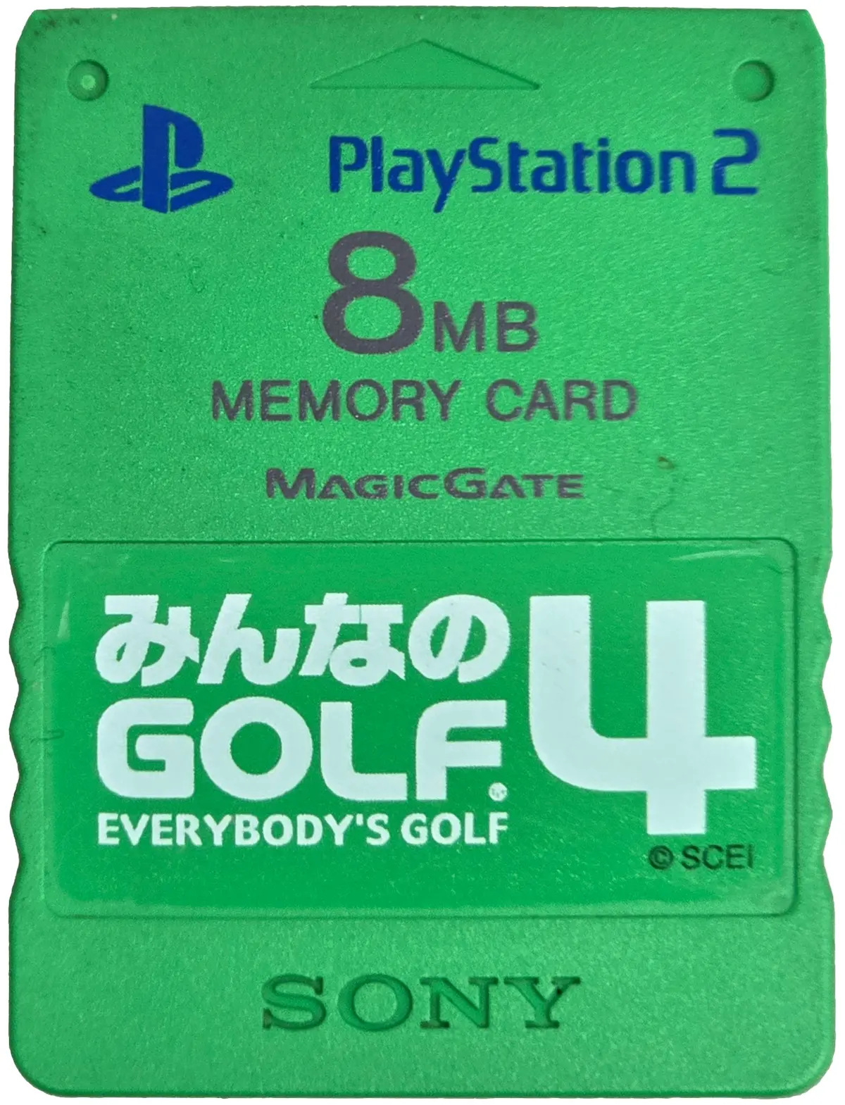 Genuine Sony Ps2 Memory Card Everybody's Golf 4 (Preowned) 1