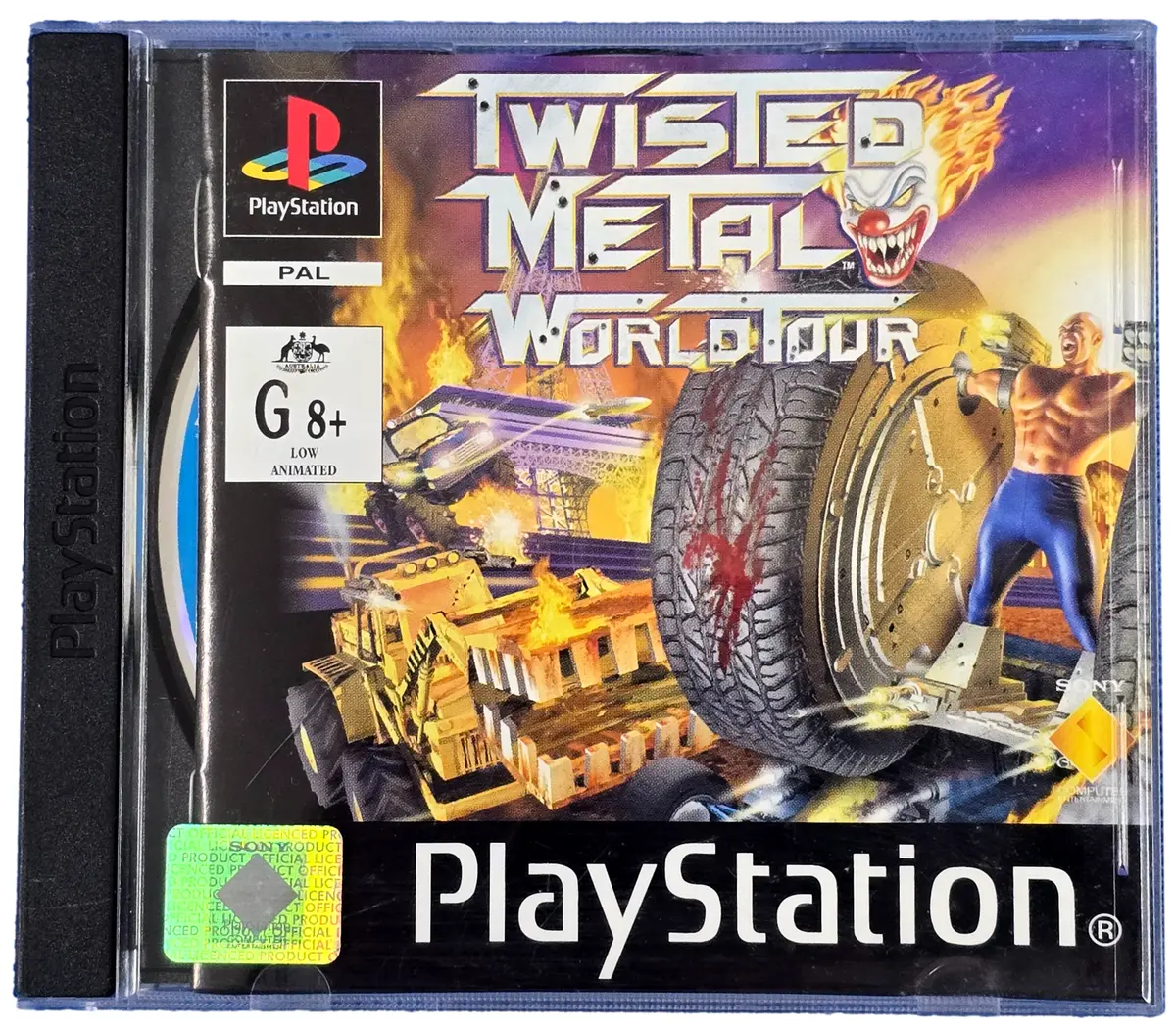 Twisted Metal World Tour Ps1 Ps2 Ps3 Pal *No Cover Art* Playstation (Preowned) 1