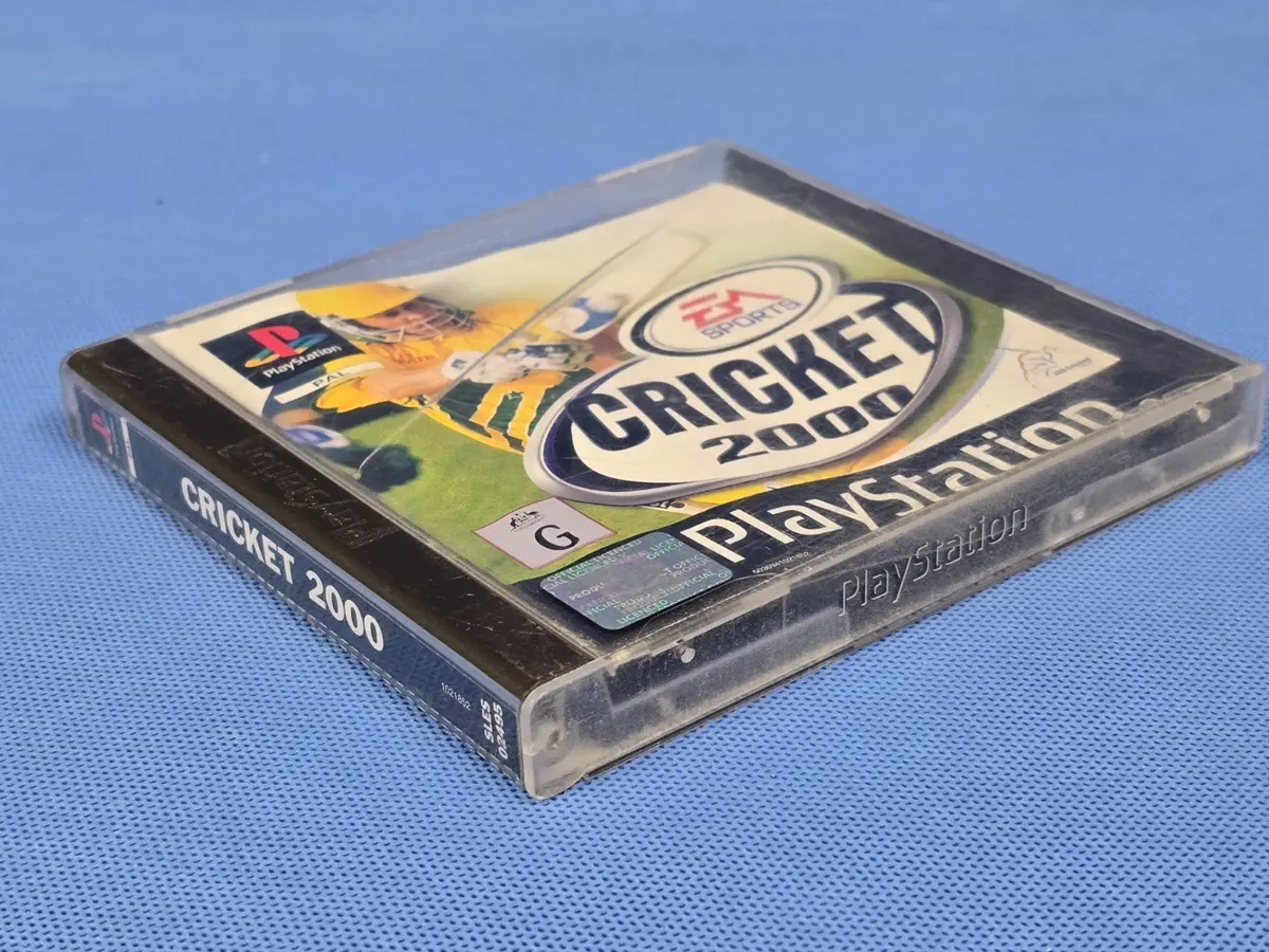 Cricket 2000 Pal Ps1 Ps2 Ps3 *No Manual* Playstation (Preowned) 2