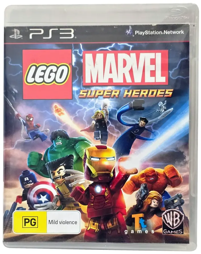 Lego Marvel Super Heroes Sony Ps3 Playstation (Preowned) 1