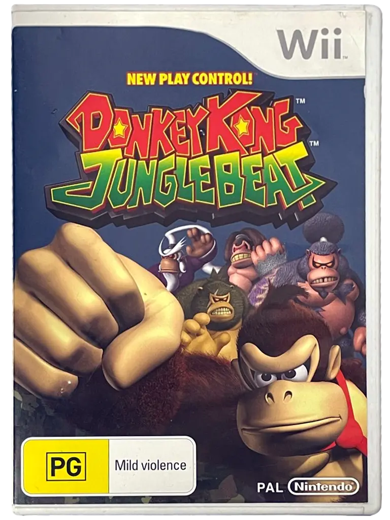 Donkey Kong Jungle Beat Nintendo Wii Pal *Complete* (Pre-Owned) 1