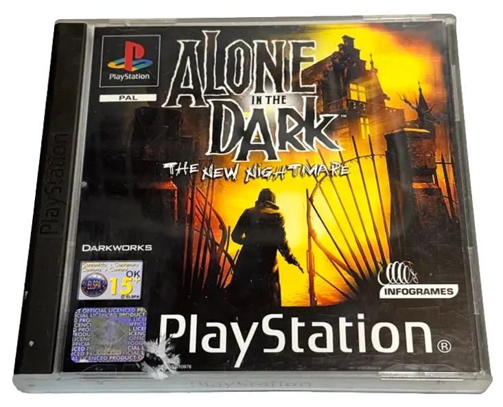 Alone In The Dark The New Nightmare Ps1 Ps2 Ps3 Pal *No Manual* (Preowned) 1
