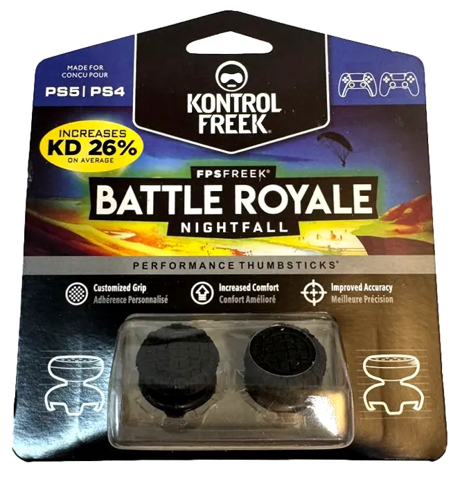 Battle Royale Kontrol Freek Nightfall Thumbsticks Ps4/Ps5 2 High-Rise Convex 1