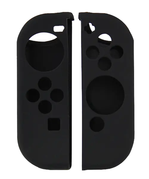 Silicone Cover For Switch Joy Con Controller Skin Case Black 1